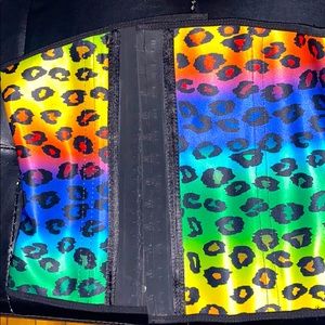 Colombian Rainbow 3 hooks waist trainer corset